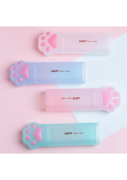 No.1 Stili Kedi Paw Kalem Kutusu Trousse Scolaire Kalem Kutusu Sevimli Kırtasiye Kalem Kutusu Estuche Lapices Okul Malzemeleri Kızlar Için Kalem Kutuları (Yurt Dışından) fiyatları