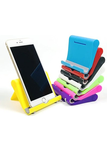 NO.191 Stili Lld Evrensel Cep Telefonu Tutucu Esnek Ayarlanabilir Cep Telefonu Tutucu Klip Masaüstü Montaj Braketi Tablet Standları Masa Seti (Yurt Dışından) indirimleri