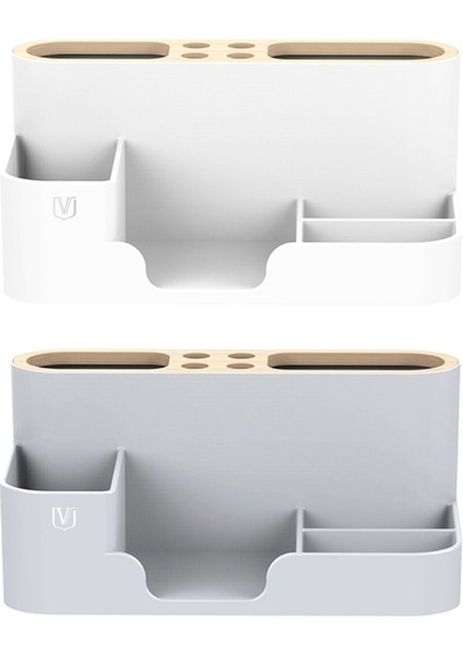 Beyaz Stil Çok Işlevli Kırtasiye Saklama Kutusu Tv Klima Uzaktan Kumanda Organizatör (Yurt Dışından) fiyatları