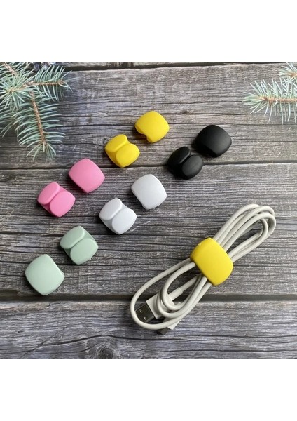 Siyah Stil Mümkün Sarıcı Basit Yuvarlak Kulaklık Klip USB Şarj Aleti Kablosu Tutucu Masası Düzenli Organizatör Masaüstü Pc Için Tel (Yurt Dışından) fiyatları