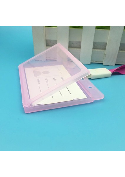 10 Adet Trans Tarzı 1 Adet Dayanıklı Sert Plastik Paketi Kimlik Kartı Rozeti Tutucu Yatay Çalışan Adı Etiketi Aksesuarları Kartvizit Kart Sahibi (Yurt Dışından) fırsatları