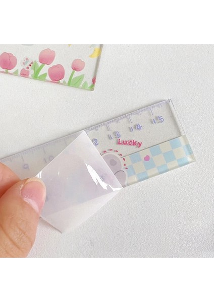 Renk5 Tarzı Kdd Sevimli Kawaii Çalışma Süresi Karikatür Cetvel Çok Fonksiyonlu Diy Çizim Cetveller Çocuklar Öğrenciler Için Ofis Okul Kırtasiye (Yurt Dışından) indirimleri