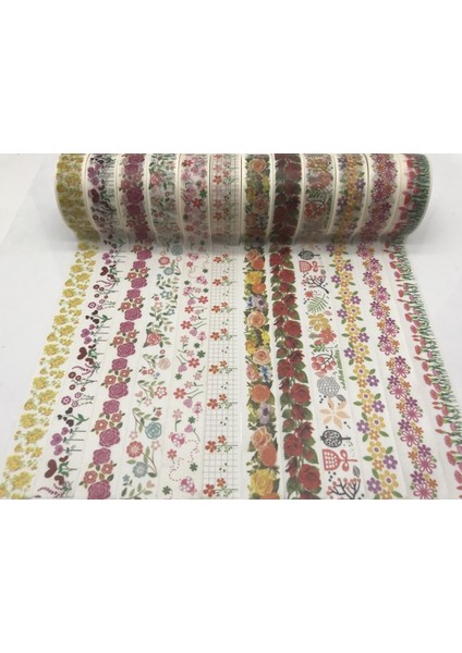 NO.1357 Stili S Beden Jiataihe Washi Bant Çiçek Çiçeği Çiçek Maskeleme Dantel Scrapbooking Mevsim Bitkiler Bahçe (Yurt Dışından) fiyatları