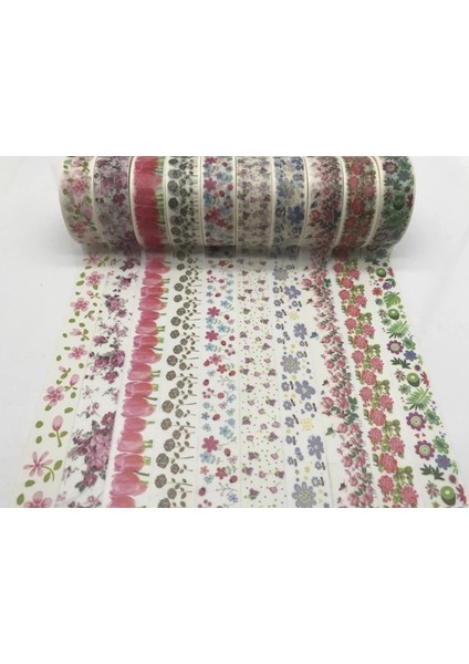 NO.1357 Stili S Beden Jiataihe Washi Bant Çiçek Çiçeği Çiçek Maskeleme Dantel Scrapbooking Mevsim Bitkiler Bahçe (Yurt Dışından) modelleri