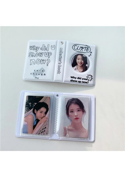 Kelebek-Kolye Tarzı Skysonıc Siyah Beyaz Mektup 3-Ioto Albümü Leeves Saklama Kartı Çanta Kpop Idol Kartpostallar Kitap Düzenleyici Toplamak (Yurt Dışından) fiyatları
