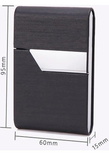 Kırmızı Stil Lazer Kazınmış Logo Lüks Pu Alüminyum Kart Sahibinin Kadın Erkek Metal Kredi Kartı Kartvizit Sahipleri Organizatör Çanta Cüzdan (Yurt Dışından) indirimleri