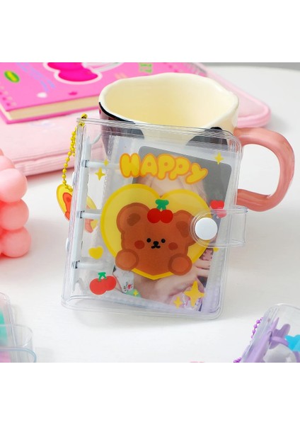 Mor Tarzı Yeni Öğrenci Fotocard Tutucu Bağlayıcı Artoon Sevimli Şeffaf Albüm Kız Pvc Fotoğrafları Dıy Idol Küçük Kart Koleksiyonu Kitabı (Yurt Dışından) indirimleri