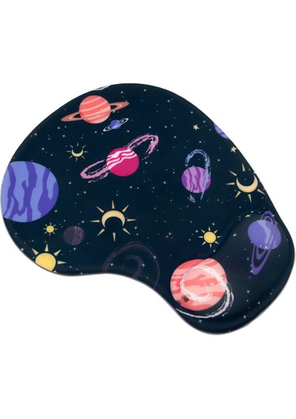 No.3 Tarzı Bilek Dinlenme Mouse Pad Ergonomik El Desteği Kaymaz Oyun Fareler Mat Yumuşak Rahat Mousepad Masaüstü Pc Dizüstü Bilgisayar (Yurt Dışından)