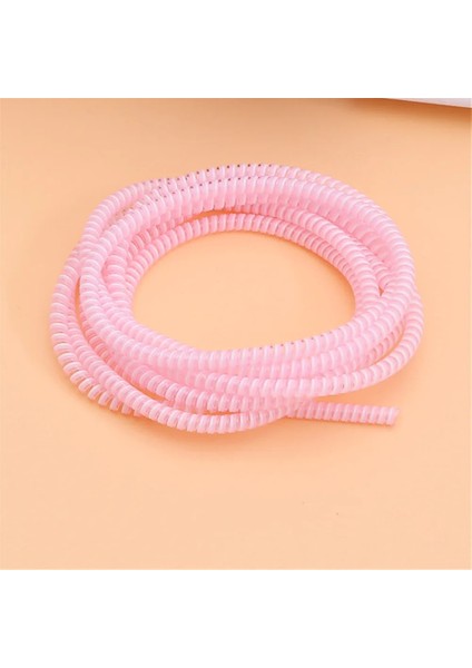 1,4m-I Tarzı 1.6 M USB Kablosu Koruyucu Şarj Organizatör Kol Kablo Koruma Tel Yönetimi Kablo Tutucu Bahar Veri Hattı Koruyucu Kılıf (Yurt Dışından)