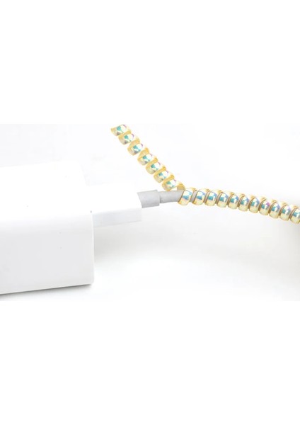 1,4m-I Tarzı 1.6 M USB Kablosu Koruyucu Şarj Organizatör Kol Kablo Koruma Tel Yönetimi Kablo Tutucu Bahar Veri Hattı Koruyucu Kılıf (Yurt Dışından) indirimleri