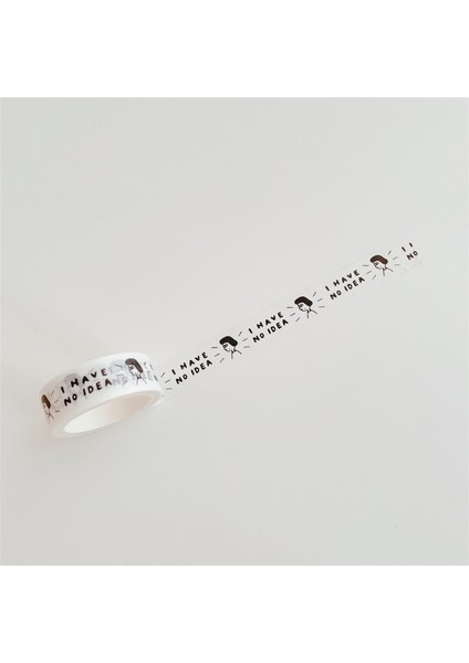 Bir Stil Kore Ins Karikatür Sevimli Ayı Dekoratif Bant Siyah Beyaz Kısa Vuruş Kawaii Sızdırmazlık Etiket Maskeleme Washi Bant Kırtasiye 5m (Yurt Dışından) fırsatları