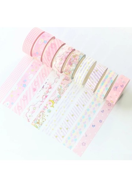 Altın Tarzı M Beden Şeker Kawaii Japon Karikatür Okul Günlüğü Planlayıcısı Için Dekoratif Washi Bant Kırtasiye, Sevimli Dıy Kraft El Işi Kağıdı Maskeleme Bandı, 1.5*7 M (Yurt Dışından) fiyatları