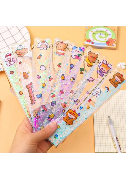 No.2 Tarzı 1 Parça 15 cm Sevimli Kawaii Kırtasiye Karikatür Çizim Hediye Ofis Okul Yavru Düz Plastik Cetvel (Yurt Dışından) indirimleri