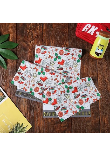 Geyik Tarzı Lot Poly Mailerg Bages Noel Tatili Tasarım Hediye Paketleme Torbaları Kendinden Mühürlü Posta G Zarflar (Yurt Dışından)