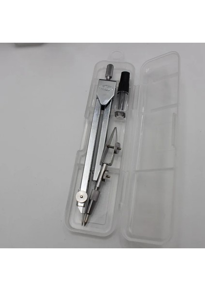 10 Adet Metal Pusulalar Öğrenci Geometrik Çizim Pusulalar Tüm Metal Üç Kullanımlı Metrik Ofis Kırtasiye Çizim Araçları (Yurt Dışından)