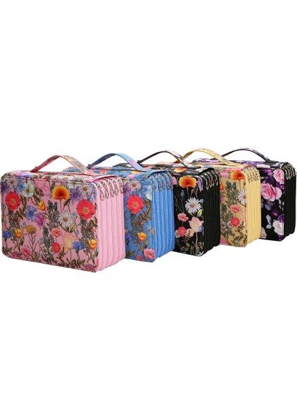 Bordo Tarzı Sevimli Kalem Okul Çantası Yuvaları Kırtasiye Ofis Kalem Kutusu Kızlar Için Büyük Kapasiteli Kalem Çanta Organizatör Kutusu Malzemeleri (Yurt Dışından) modelleri