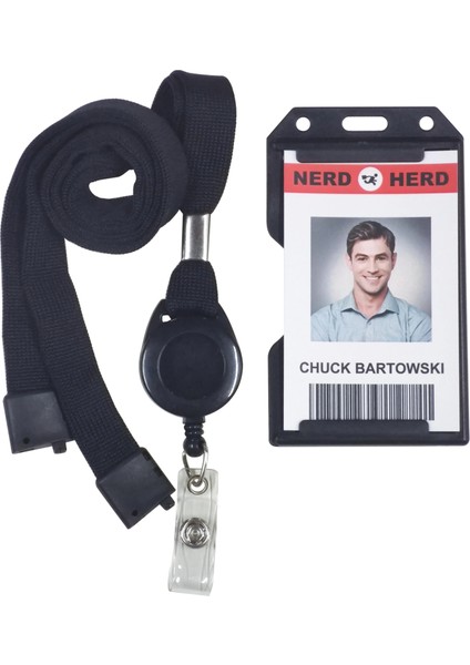 V Kırmızı Siyah Stil Bestom Kimlik Kartı Tutacağı Doktor Hemşire Isim Etiketi Çalışma Kartı Tutacağı Geçiş Kapağı Boyun Askısı Ipi Çalışan Şirket Personeli Için (Yurt Dışından) fiyatları