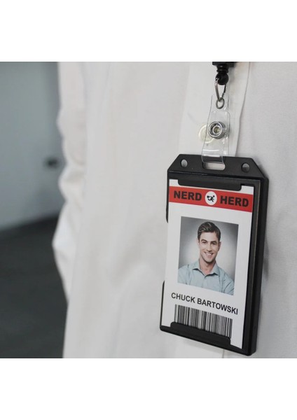 V Kırmızı Siyah Stil Bestom Kimlik Kartı Tutacağı Doktor Hemşire Isim Etiketi Çalışma Kartı Tutacağı Geçiş Kapağı Boyun Askısı Ipi Çalışan Şirket Personeli Için (Yurt Dışından) indirimleri