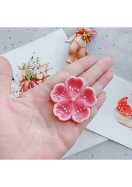 No.8 Tarzı Sevimli Seramik Fırça Kalem Tutucu Animalfruit Kalem Standı Ekran Standı Paleti Suluboya Guaj Akrilik Boyama Sanat Malzemeleri (Yurt Dışından)