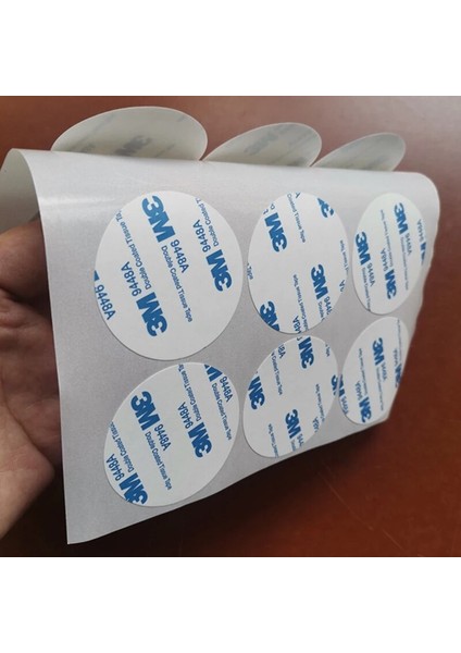 KIRMIZI10X10MM 100 Adet Stil Yuvarlak 3m Çift Taraflı Yapışkan Bant Süper Tutkal Kendinden Yapışkanlı Film Ultra Ince Yüksek Yapışkanlı Pamuklu Dıy El Sanatları Sticker Yap (Yurt Dışından)