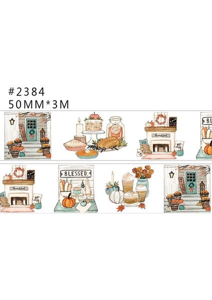 NO.2384 Tarzı Jiataihe Washi Bant Haritaları Vintage Posterler, Ingilizce, Dıy Karalama Defteri Kağıdı Fotoğraf Albümü Japon Maskeleme Bandı (Yurt Dışından)