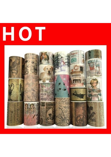 NO.2384 Tarzı Jiataihe Washi Bant Haritaları Vintage Posterler, Ingilizce, Dıy Karalama Defteri Kağıdı Fotoğraf Albümü Japon Maskeleme Bandı (Yurt Dışından) fiyatları