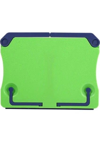 Yeşil Tarzı 5 Renk Taşınabilir Katlanabilir Abs Bookend Okuma Kitabı Stand Sayfası Muelf Tutucu Organizatör Masaüstü Tablet Telefon Braketi Standı (Yurt Dışından)