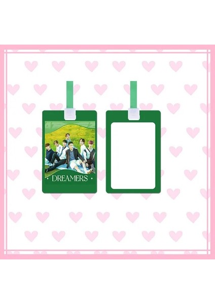 Ateez Tarzı Tether Yeni Albüm Kimliği Kredi Kartı Durumda ile Kore Gençlik Ligi Göğüs Kart Kart Sahibi Öğrenci Otobüsü Kpop Sokak Çocukları (Yurt Dışından)