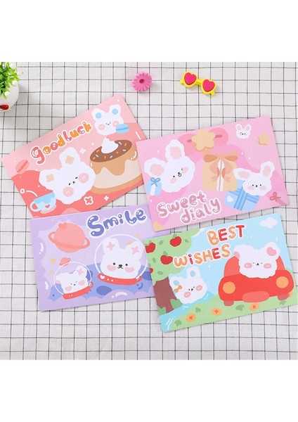 Kahverengi Tarzı Mektup Kağıdı ile 5 Takım Zarflar Sevimli Karikatür Mektup Pedleri Kapak Kawaii Düğün Parti Kartpostallar Hediye Çantaları Ofis Kırtasiye (Yurt Dışından) modelleri