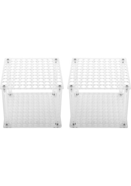 Ack Çok Delikli Ekran Standı Kozmetik Aracı Akrilik Kalemler Depolama Sanat Temizle Mağaza Makyaj Fırça Tutucu Masaüstü Organizatör (Yurt Dışından)