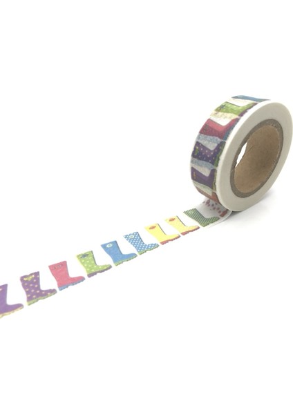 NO.1483 Stili S Beden Jiataihe Washi Bant Kaktüs Japon Kağıdı Washi Bant Kaktüs Sıcak Hava Balonu Maskeleme Bandı Bayramlar (Yurt Dışından)