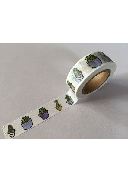 NO.1483 Stili S Beden Jiataihe Washi Bant Kaktüs Japon Kağıdı Washi Bant Kaktüs Sıcak Hava Balonu Maskeleme Bandı Bayramlar (Yurt Dışından) modelleri