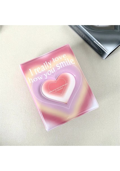 5A Tarzı Sharkbang Yeni Varış 3 Inç Moto Albümü Kollu Çift Taraflı Kartpostal Toplama Kitap Ins Kpop Idol Kart Düzenleyici (Yurt Dışından)