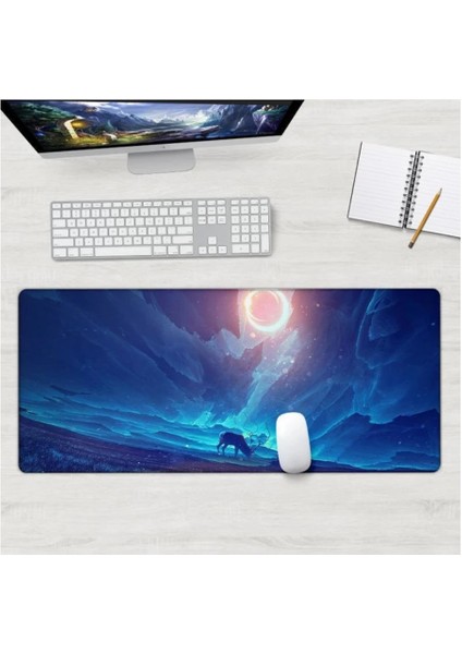 300X800X2MM-18 Tarzı Anime Mouse Pad cm Hd Desen Büyük Bilgisayar Mouse Pad Serin Oyun Karikatür Xxl Mouse Pad Sümen (Yurt Dışından)