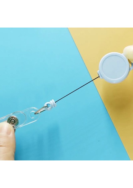 Gri Tarzı Mmple Geri Çekilebilir Rozet Makarası Kimliği Adı Etiketi Kart Sahibinin Aksesuarları Anti-Kayıp Clool Ofis Iş Malzemeleri (Yurt Dışından) indirimleri