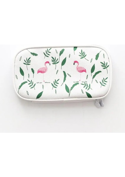 Yeşil Stil Süper Büyük Kalem Kutusu Yeni Flamingo Li Sevimli Okul Malzemeleri Kırtasiye Hediye Okul Sevimli Kalem Kutusu Kalem Kutusu Kalem Çantası (Yurt Dışından)