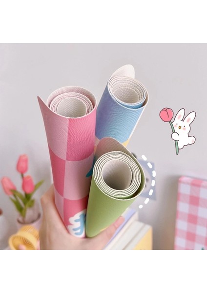 OSS25170GR Stili Kawaii Sevimli Karikatür Tavşan Ayı Sümen Pedleri Masa Mouse Pad Bilgisayar Klavye Pedi Yazı Masası Büyük Mat Öğrenci Kırtasiye (Yurt Dışından) modelleri