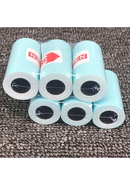 Paperang Için 3 Rulo Dayanıklı Baskı Etiket Kağıdı Mini Cep Fotoğraf Yazıcısı Için Fotoğraf Kağıdı Fatura Makbuz Kağıtları Termal Kağıt (Yurt Dışından)