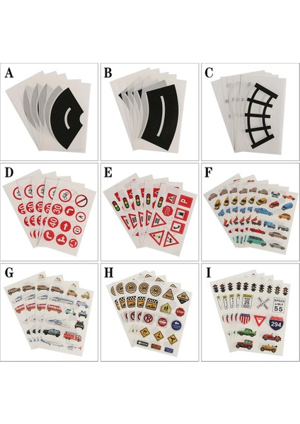 D-5 Adet Tarzı Yaratıcı Yapışkanlı Maskeleme Bandı Trafik Demiryolu Yol Dergisi Washi Bant Scrapbooking Etiket Etiket Yük Işaretleri Güvenlik Eğitimi (Yurt Dışından) fırsatları