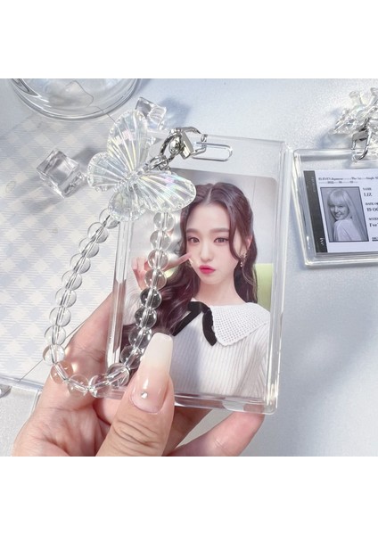 B6 Tarzı Mınkys Yeni Varış Kawa Kpop Fotoğraflı Kart Tutucu Kredi Kımlık Banka Kartı Fotoğraf Ekran Tutucu Otobüs Kartı Koruyucu Kılıf Kolye (Yurt Dışından) modelleri