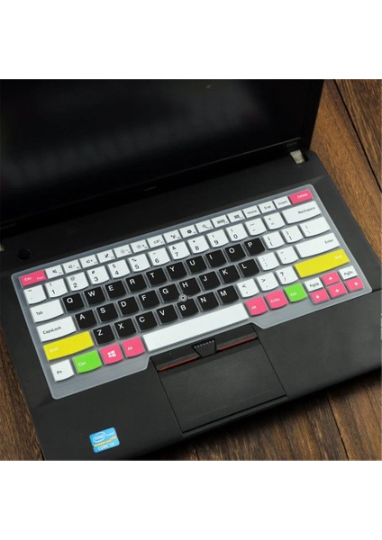 C Tarzı 14 ''silikon Su Geçirmez Anti-Toz Laptop Klavye Koruyucusu Lenovothinkpad Dizüstü Klavyesi Kapak Ofis Malzemeleri Masa Seti (Yurt Dışından)