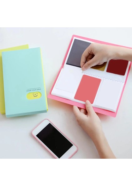 Kırmızı Stil Taşınabilir Ockets Büyük Kapasiteli Scrapbooking Fotoğraf Adı Kartı Fotoğraflı Albümü Kimliği Fotoğraflı Kart Sahibi Fotoğraflı Kart Sahibi Kpop (Yurt Dışından) fiyatları