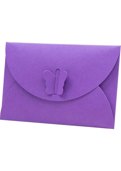 Altın Tarzı (10 Adetlot) 10.5*7 cm Renkli Kelebek Toka Kraft Kağıt Zarflar Basit Aşk Retro Toka Dekoratif Küçük Kağıt Zarf (Yurt Dışından) indirimleri