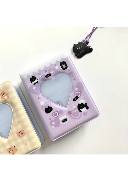 A2 Stili Sevimli Karikatür Ayı Fotoğraf Albümü 3 Iotocard Tutucu Kpop Idols Kartları Kitap Toplama 40 Cepler Mini Instax Fotoğraf Fotoğraf Albümü (Yurt Dışından) fırsatları