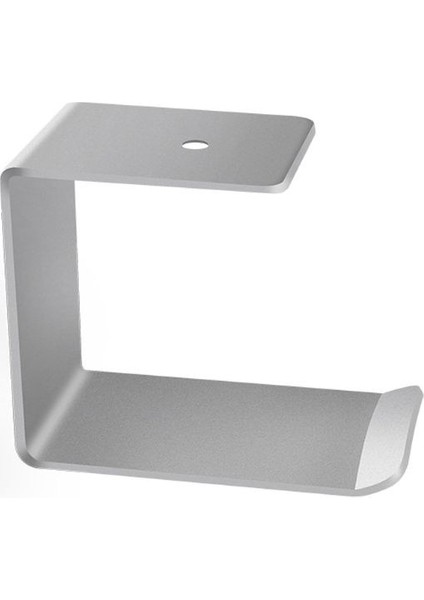 Gümüş Tarzı Alüminyum Alaşımlı Kulaklık Tutucu Masa Altında Standı Askı Duvara Monte Kulaklık Kulaklık Depolama Rafı Ev Ofis Için (Yurt Dışından)