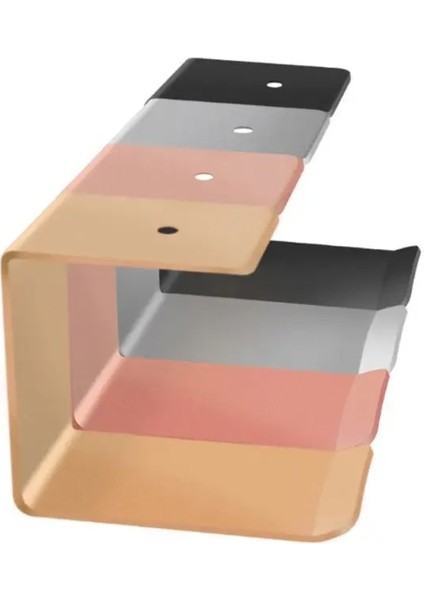 Gümüş Tarzı Alüminyum Alaşımlı Kulaklık Tutucu Masa Altında Standı Askı Duvara Monte Kulaklık Kulaklık Depolama Rafı Ev Ofis Için (Yurt Dışından) fiyatları