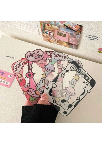 No.1 Stili Mınkys Kawaii Akrilik Süt Inek Kedi Kpop Fotoğraflı Kart Tutucu Fotoğraf Kart Tutucu Çanta Kolye Okul Kırtasiye (Yurt Dışından) fırsatları
