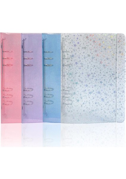 Izgara Dolum 10 Adet Tarzı A5 Glittery Binder Fotoğraf Kitap Jöle Renk Dergisi Tahvil Toplamak Defter Gündem Organizatör Planlayıcısı Okul Kırtasiye (Yurt Dışından) fiyatları