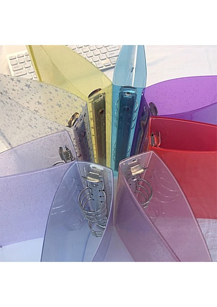 Izgara Dolum 10 Adet Tarzı A5 Glittery Binder Fotoğraf Kitap Jöle Renk Dergisi Tahvil Toplamak Defter Gündem Organizatör Planlayıcısı Okul Kırtasiye (Yurt Dışından) modelleri