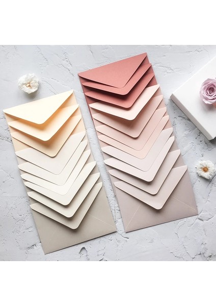 Açık Gri Tarzı (5 Adetlot) Flek Serisi Japon Rosa Kağıt Zarflar Düğün Davetiyesi Tebrik Kartları (Yurt Dışından) fiyatları